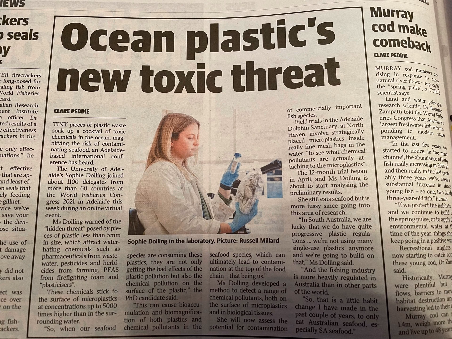 Are oil wells contaminating Barrow Island?