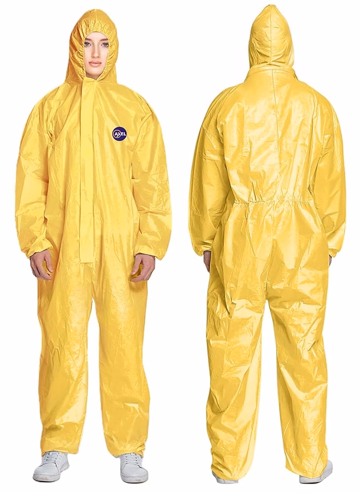Who makes hazmat suits?