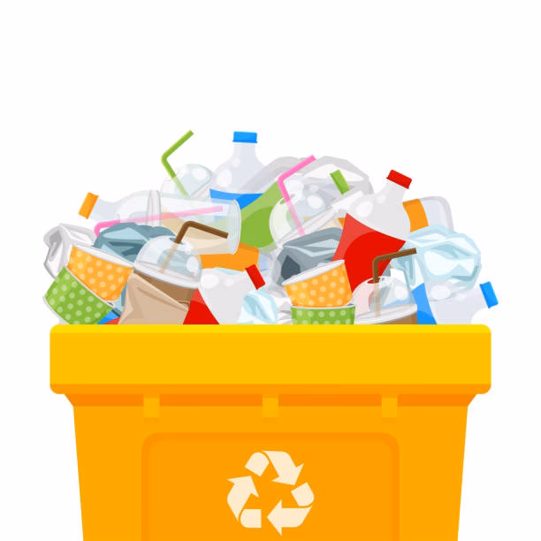 ¿Qué debemos tirar en el contenedor amarillo de reciclaje?