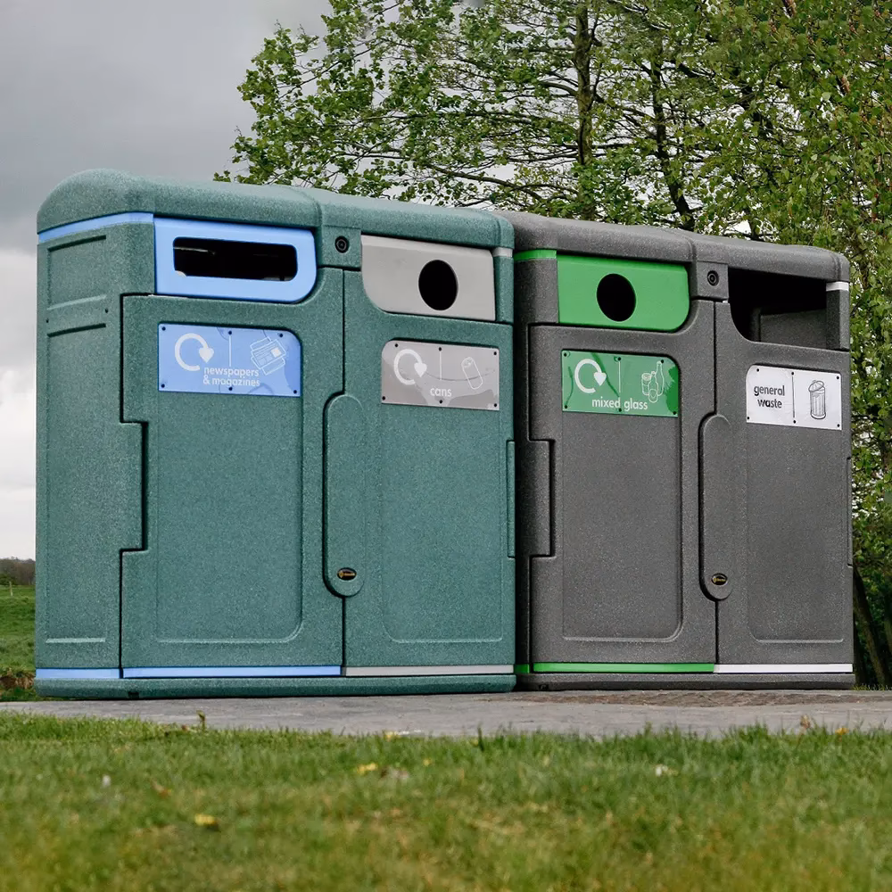 ¿Qué es un contenedor de reciclaje?