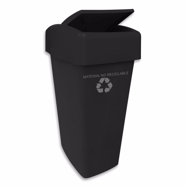 ¿Qué se pone en el contenedor negro?