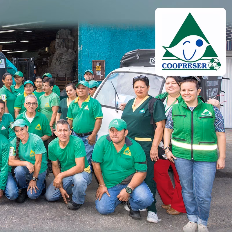 ¿Cuántas entidades recogen el reciclaje en Bucaramanga?