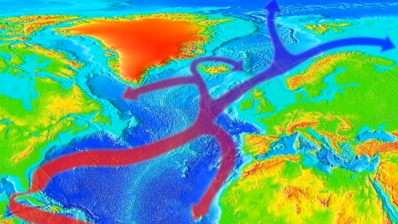 ¿Cómo afectan los cambios en la circulación de las corrientes a las temperaturas?