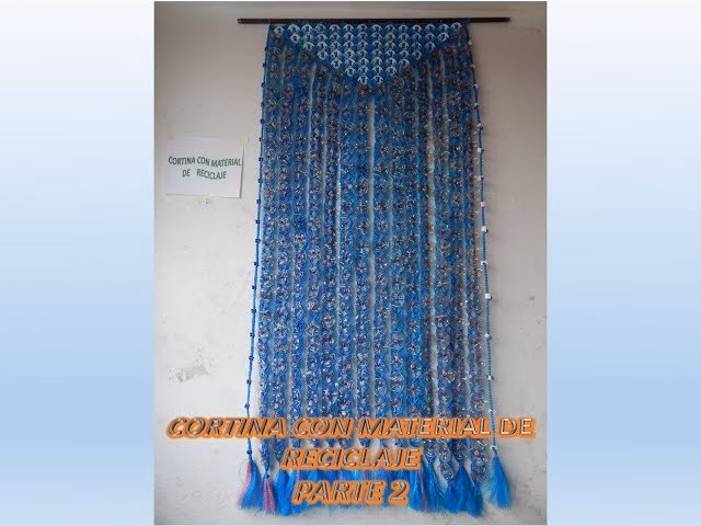 ¿Cómo diseñar una cortina reciclada?