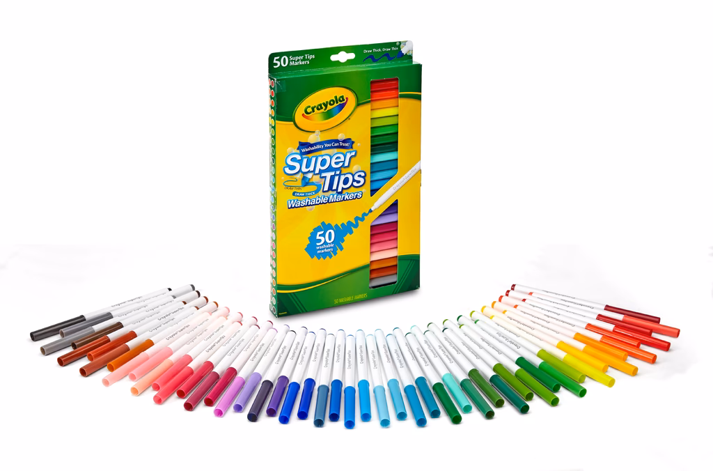 ¿Qué productos ofrece Crayola para niños?