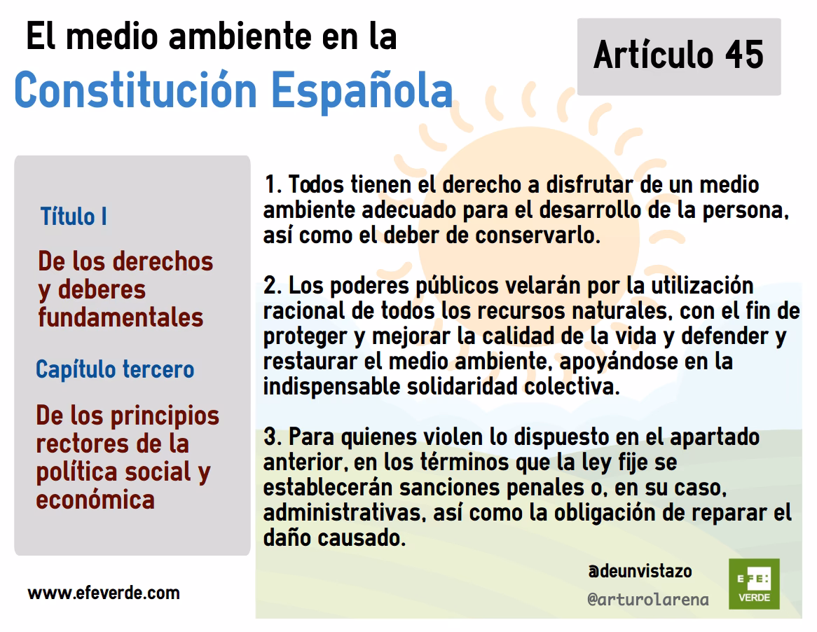 ¿Qué es el derecho a un medio ambiente ecológicomente equilibrado?
