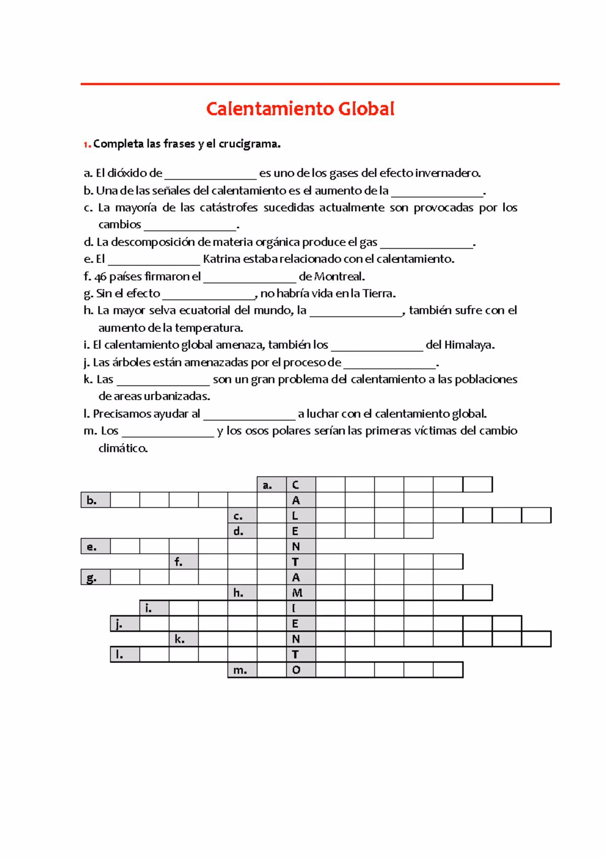¿Cuáles son los cambios del cambio climático?