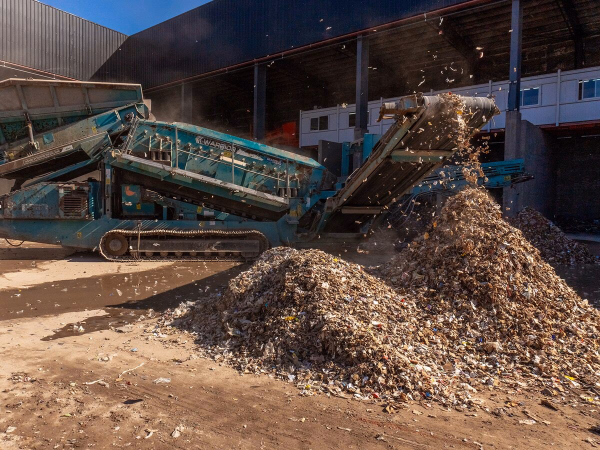 ¿Qué es una planta automática de separación de residuos reciclables?