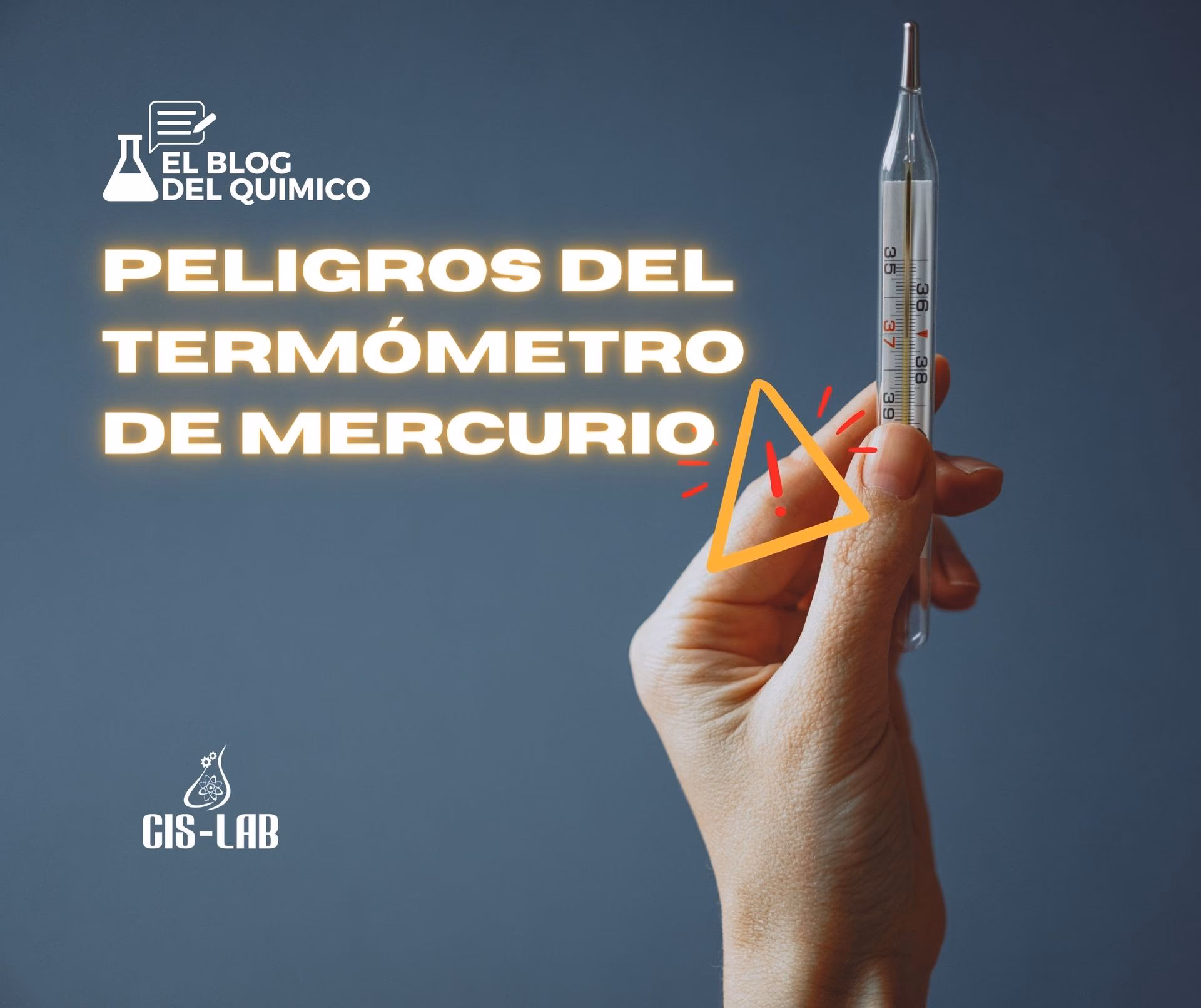 ¿Qué pasa si se rompe un termometro y se derrama el mercurio?
