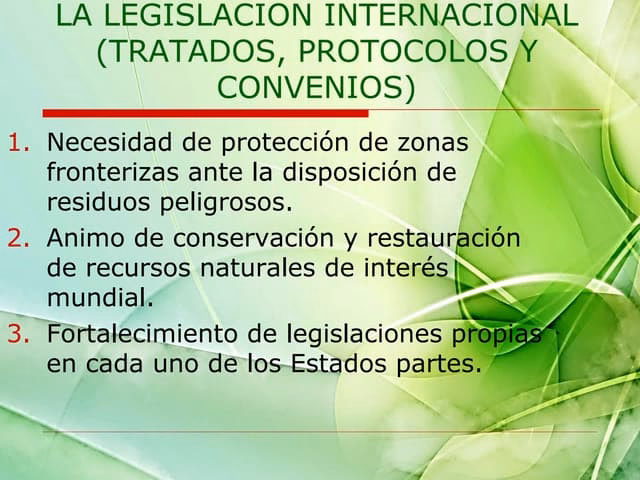 ¿Qué son los acuerdos ambientales internacionales?