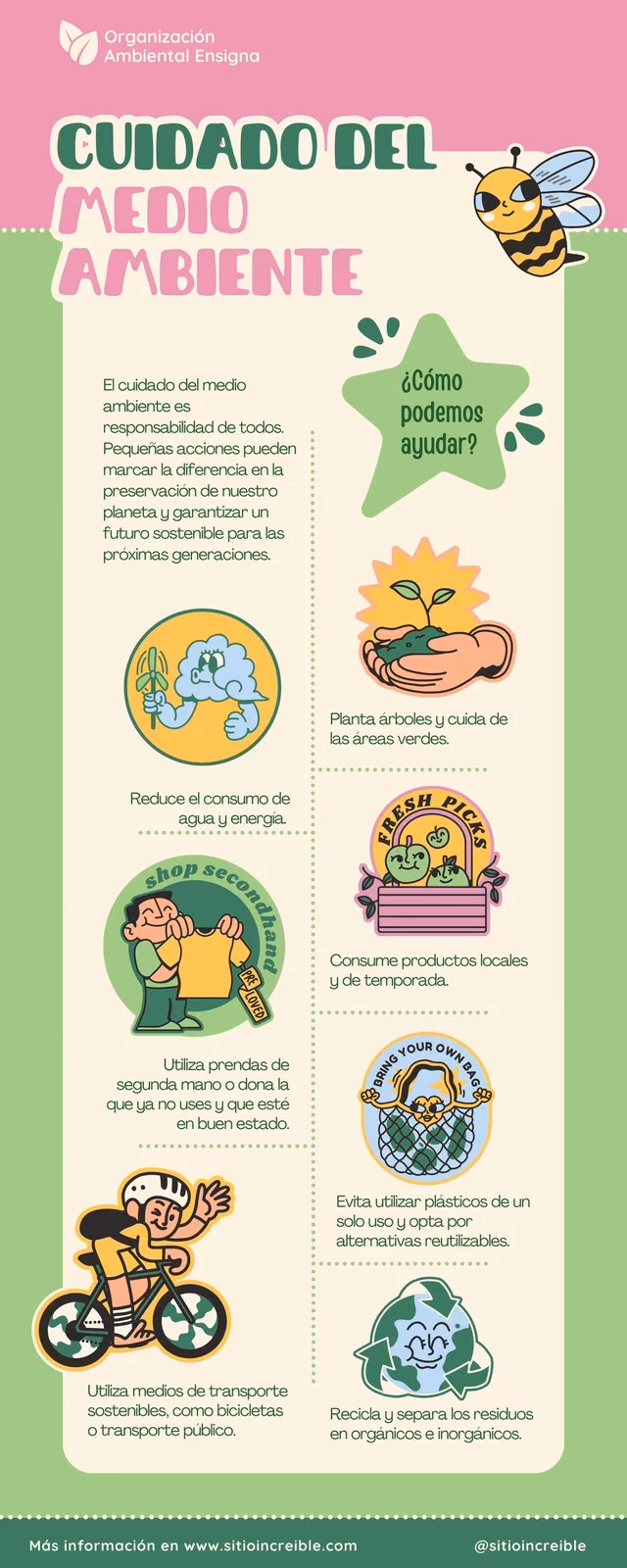 ¿Cómo cuidar el medio ambiente?