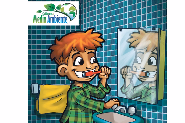 ¿Qué podemos hacer para ahorrar agua al lavarnos los dientes?