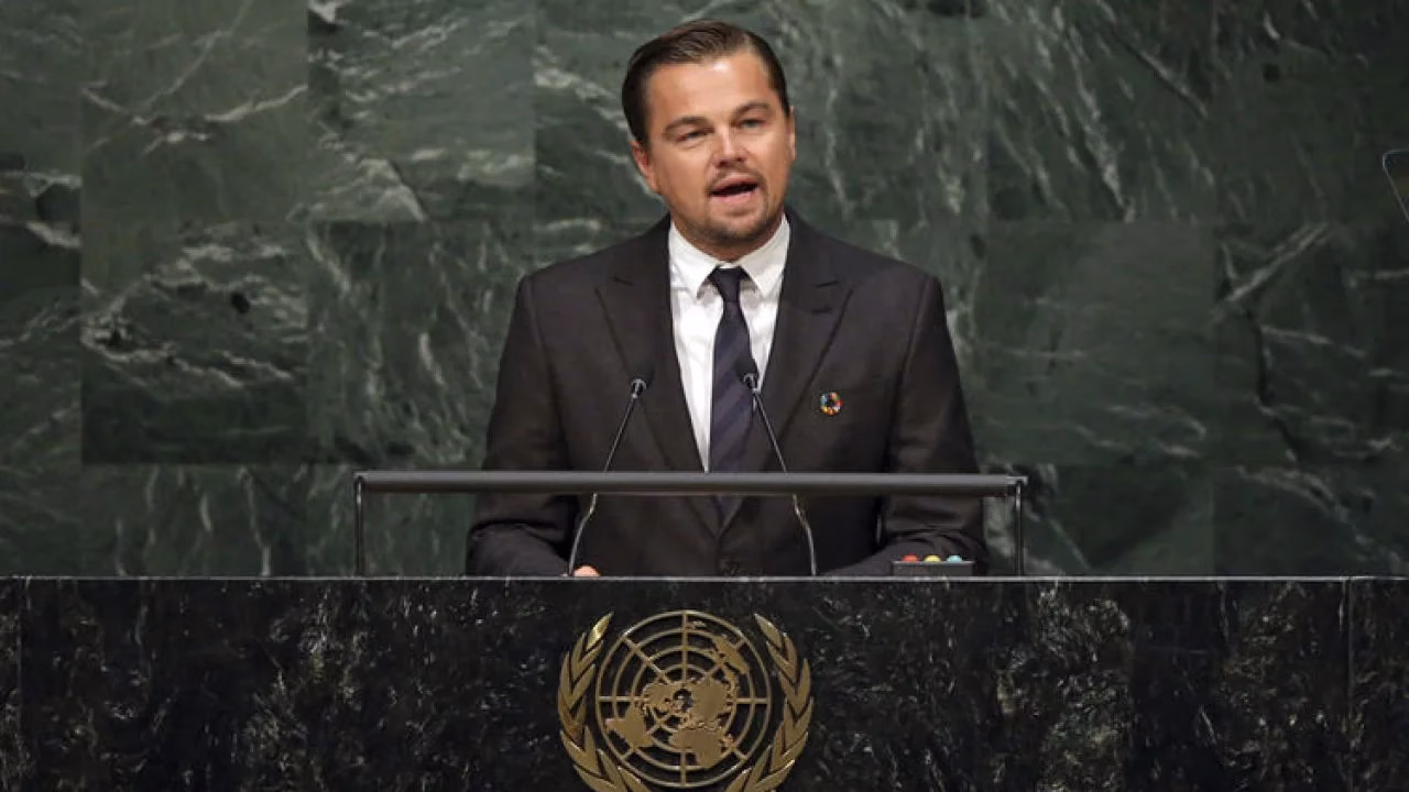 ¿Por qué DiCaprio acudió a la gala de la cumbre de la ONU sobre el cambio climático?