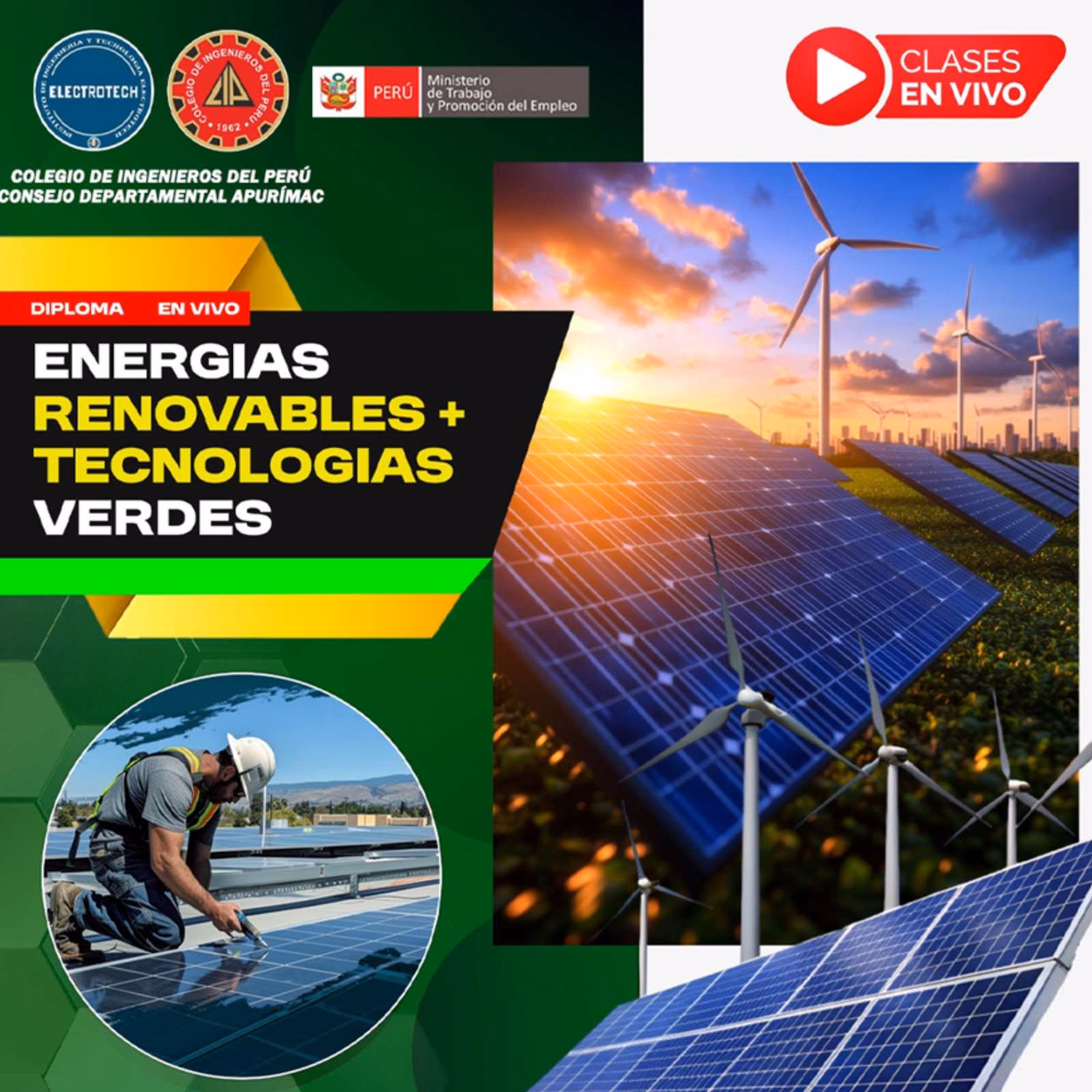 ¿Qué es el curso energía solar y eólica?