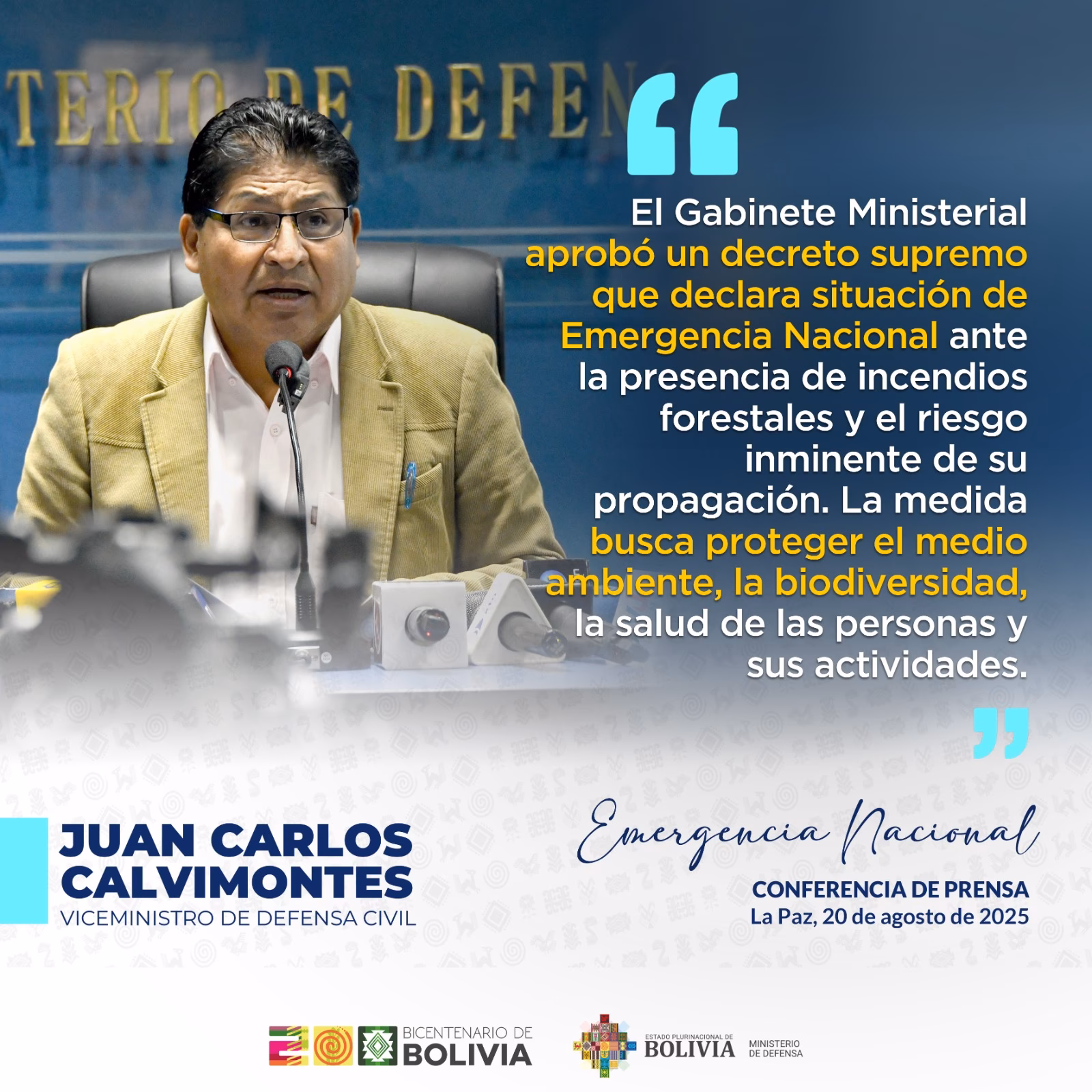 ¿Por qué es importante la declaración de la emergencia ígnea?