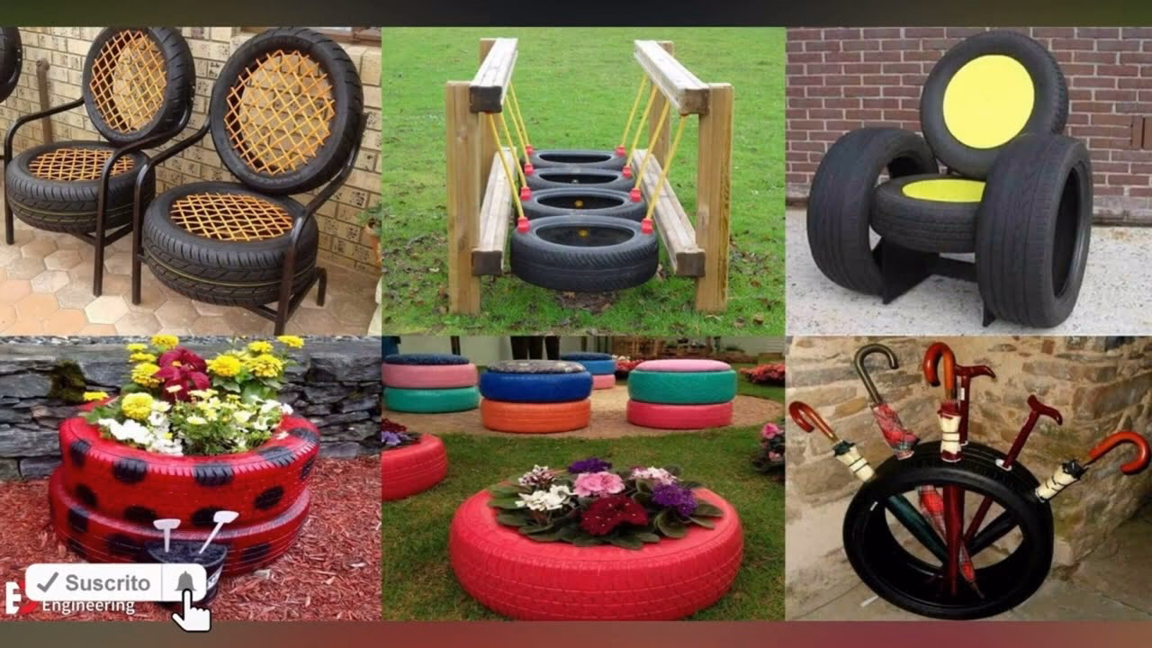 ¿Cuál es el material reciclado de las llantas?