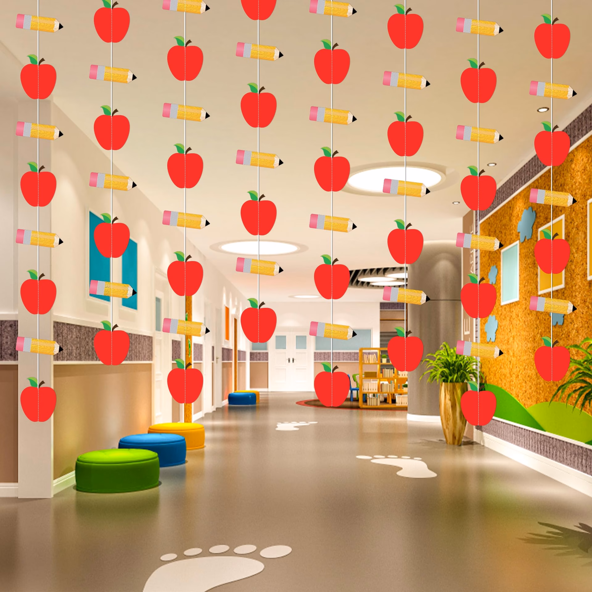 ¿Qué elementos pueden usarse como decoración colgante?