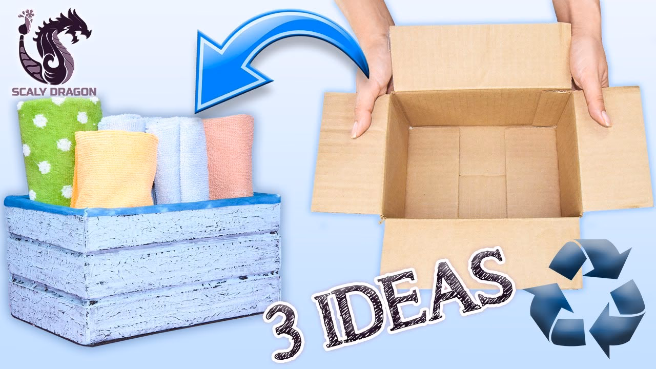 ¿Cómo decorar tu hogar con cartón reciclado?