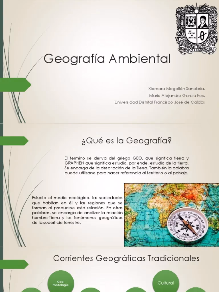 ¿Cuál es la relación entre el concepto Medio Ambiente y la educación geográfica?