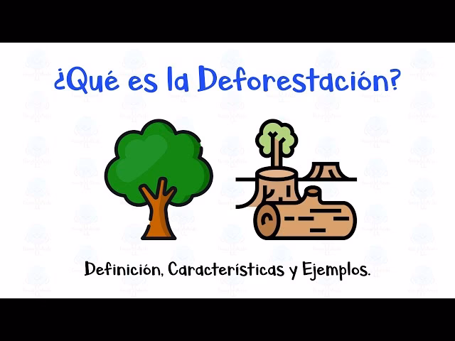 ¿Cuál es el significado de desforestar?