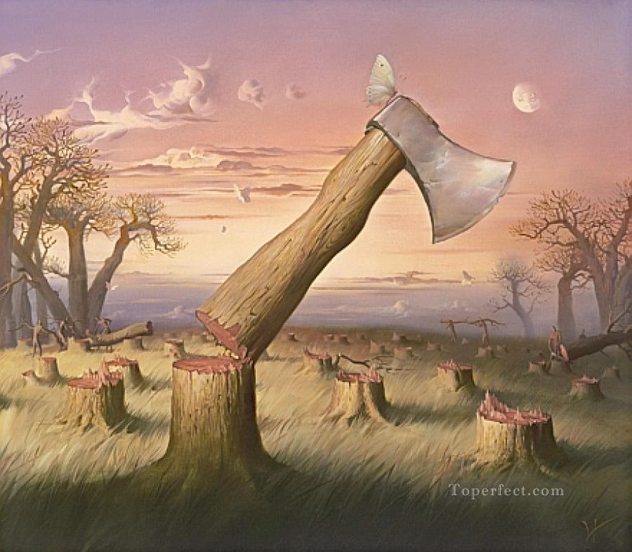 Where can I find deforestation art?