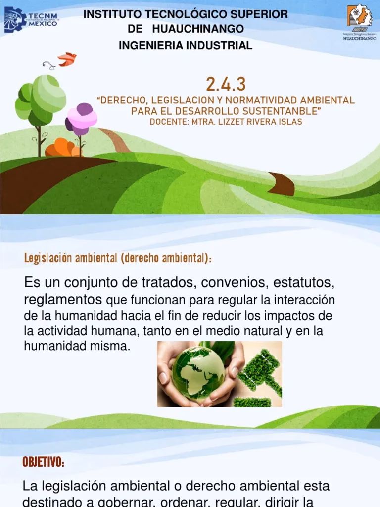 ¿Qué es la legislación ambiental?