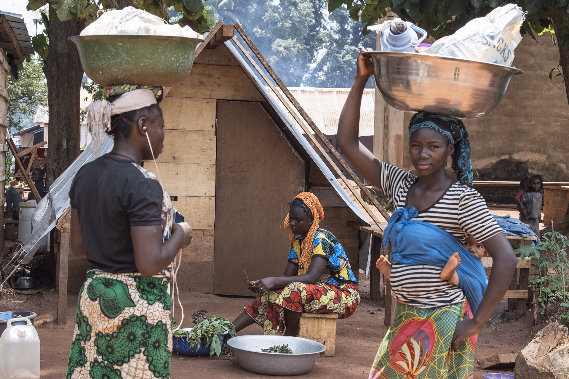 ¿Cuál es el crecimiento de la República Centroafricana?