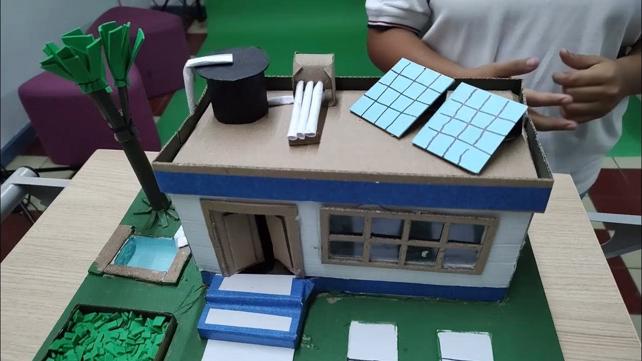 ¿Qué es una maqueta de casa sostenible?