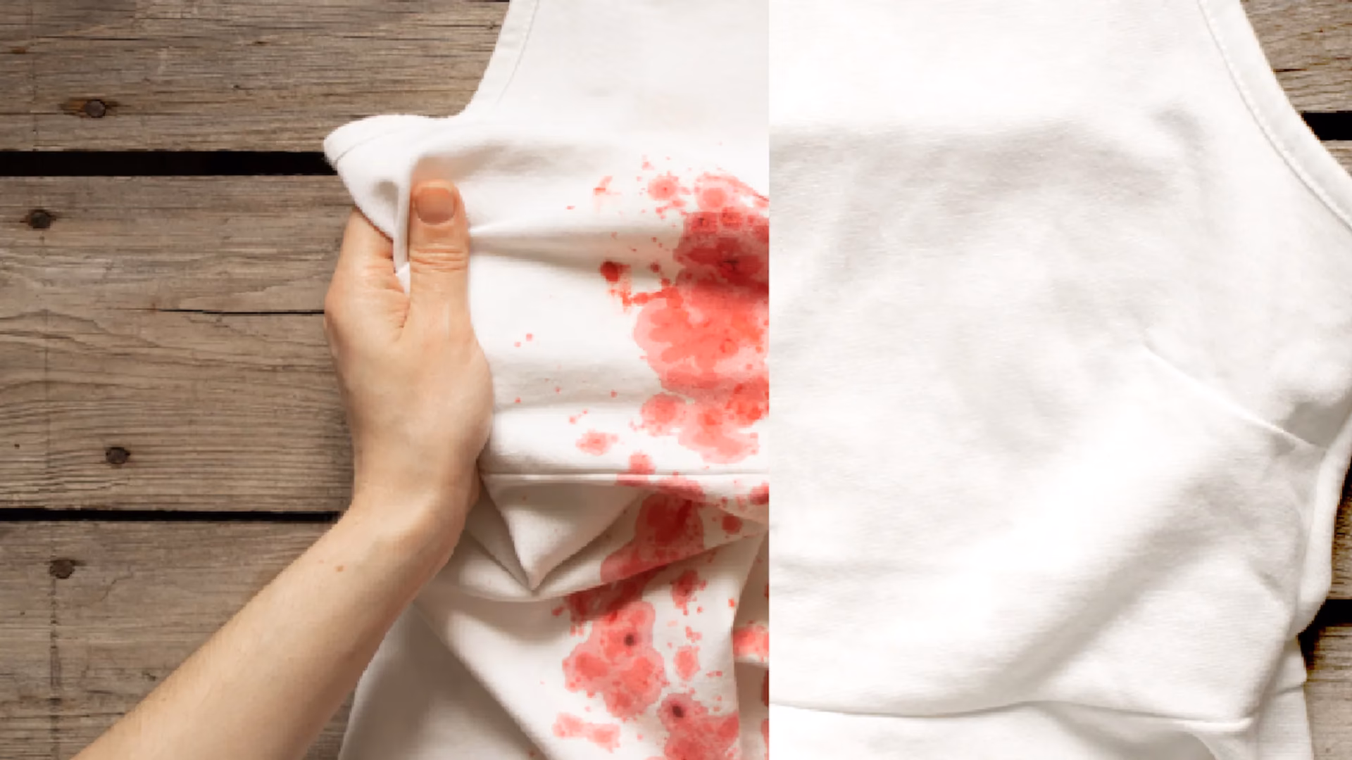 ¿Cómo eliminar la sangre de la ropa?