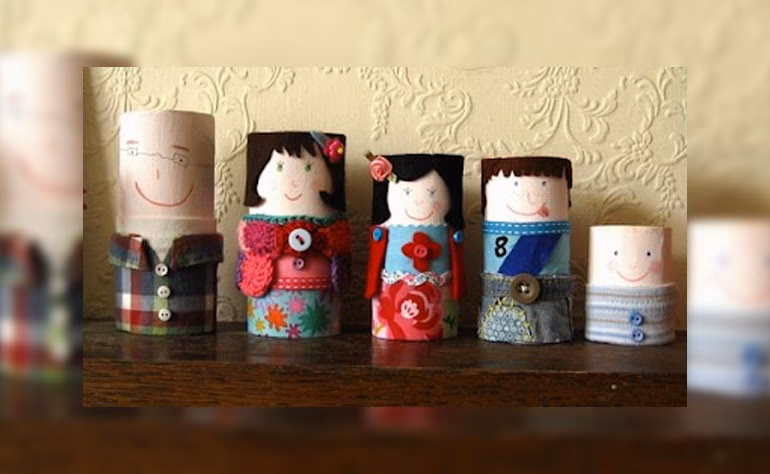 ¿Cómo celebrar el día de la familia con material reciclable?