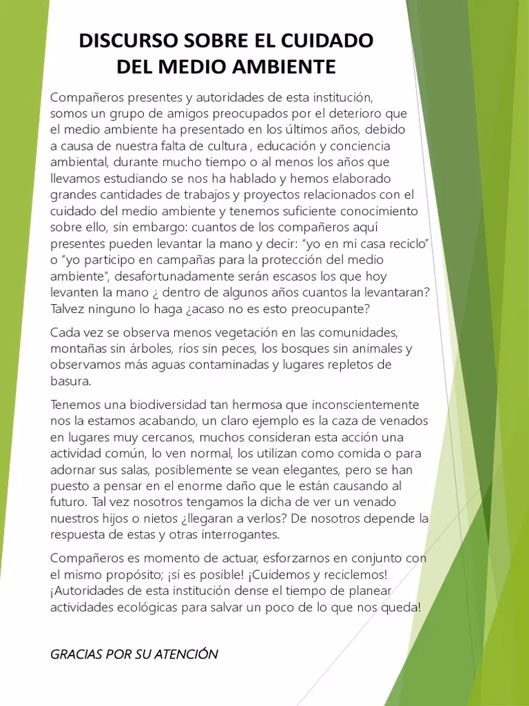 ¿Por qué es importante la protección del Medio Ambiente?