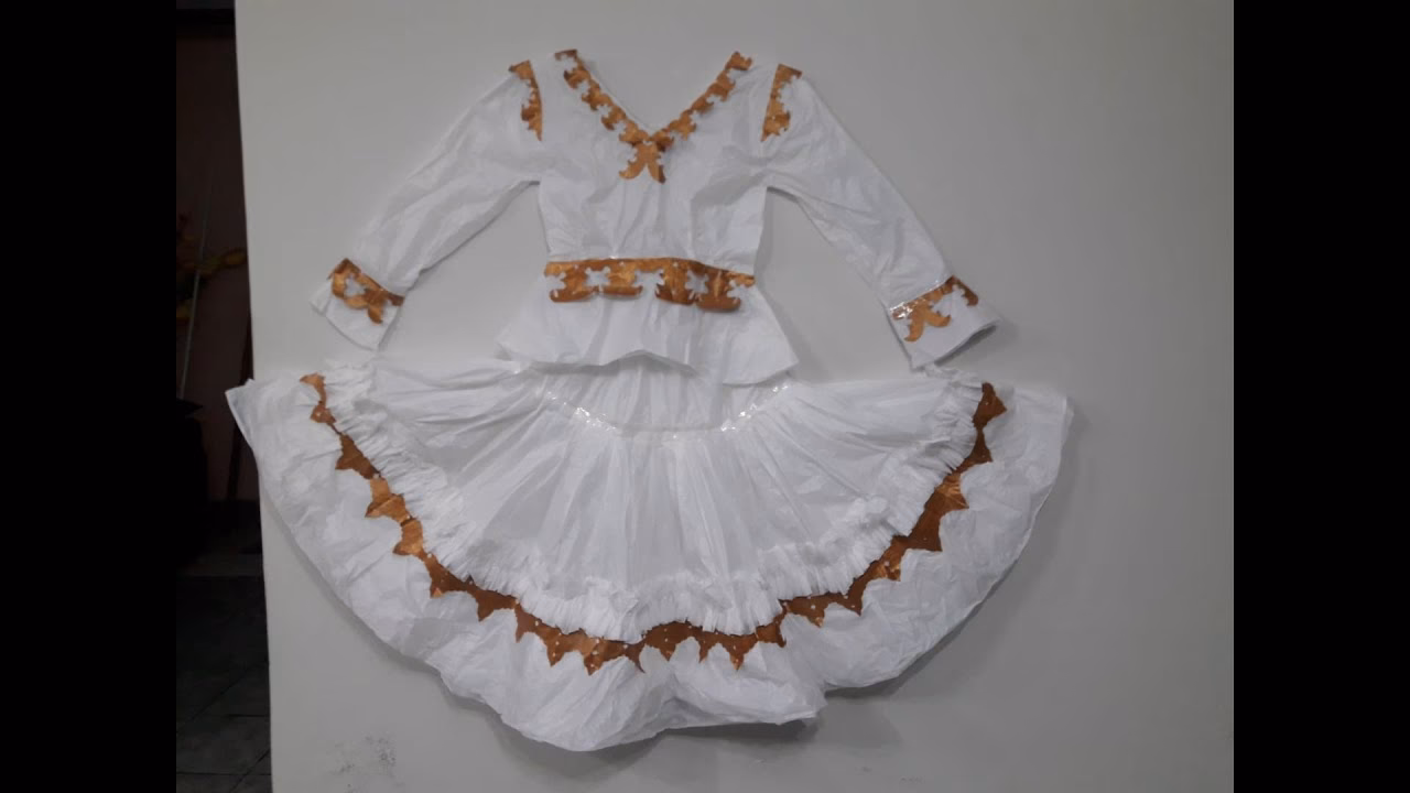 ¿Cómo hacer un disfraz de marinera serrana?