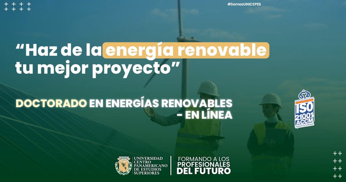 ¿Qué es el doctorado en energías renovables?