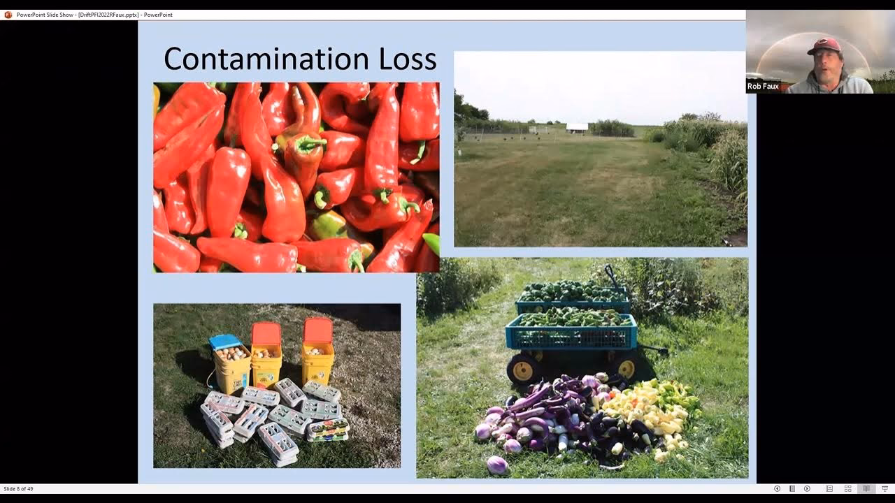 What is airborne pesticide drift?