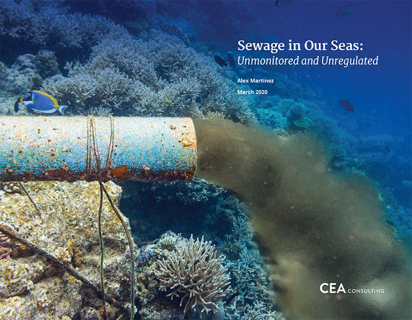 Why are sewers not treated before they are discharged into the ocean?