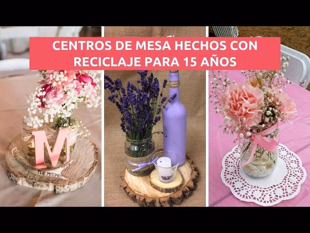 ¿Cómo se pueden elegir los centros de mesa de casamiento?