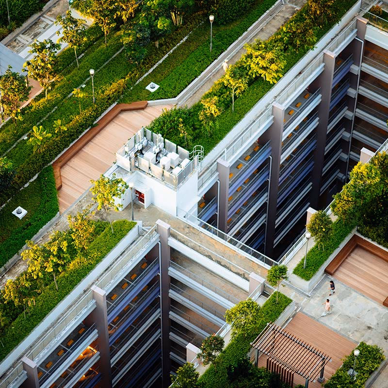 ¿Qué materiales se usan para construir edificios?