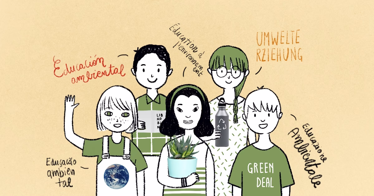 ¿Qué hace la UE en materia de educación ecológica?