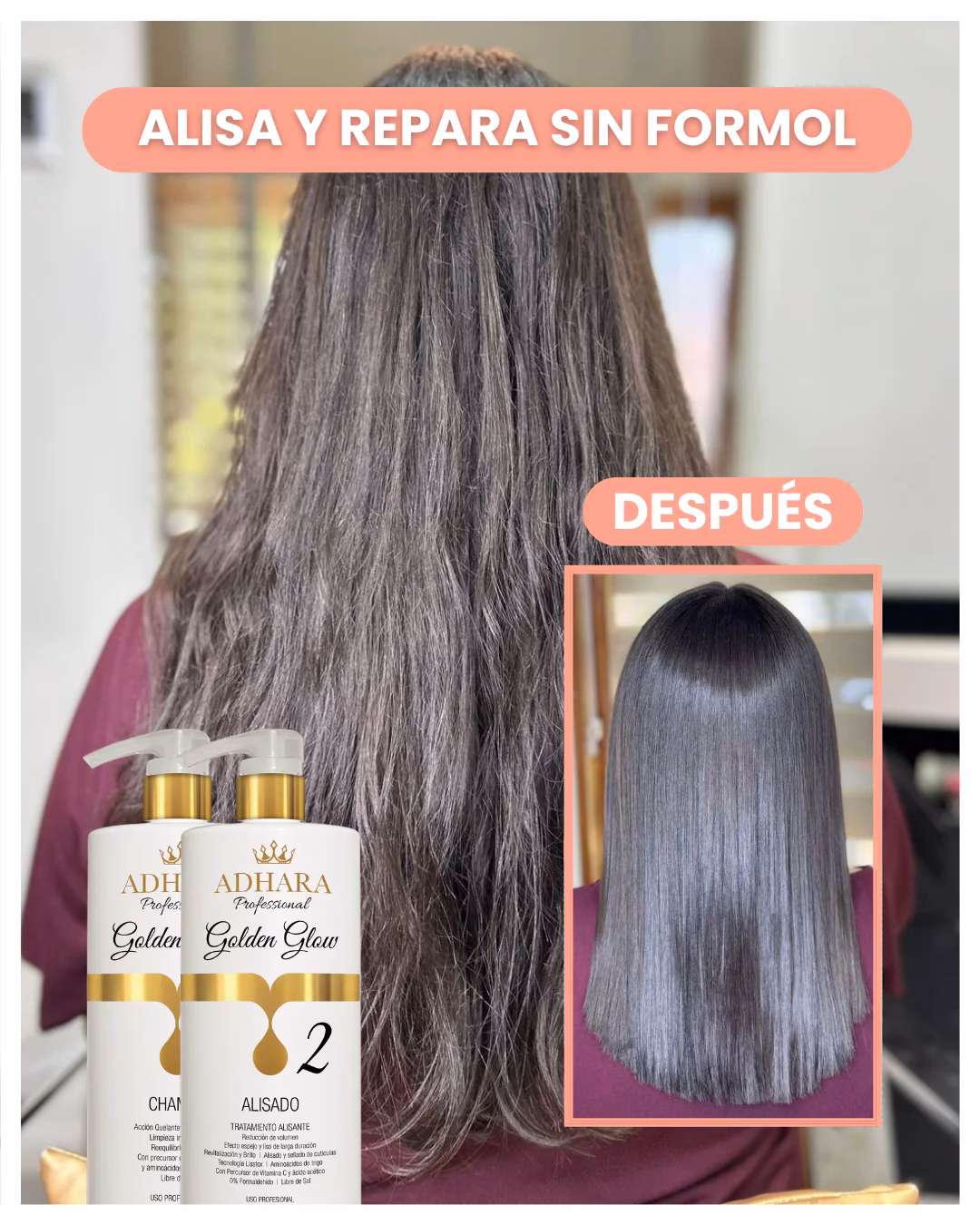¿Qué beneficios tiene el kit de alisado sin formol de Be Natural?