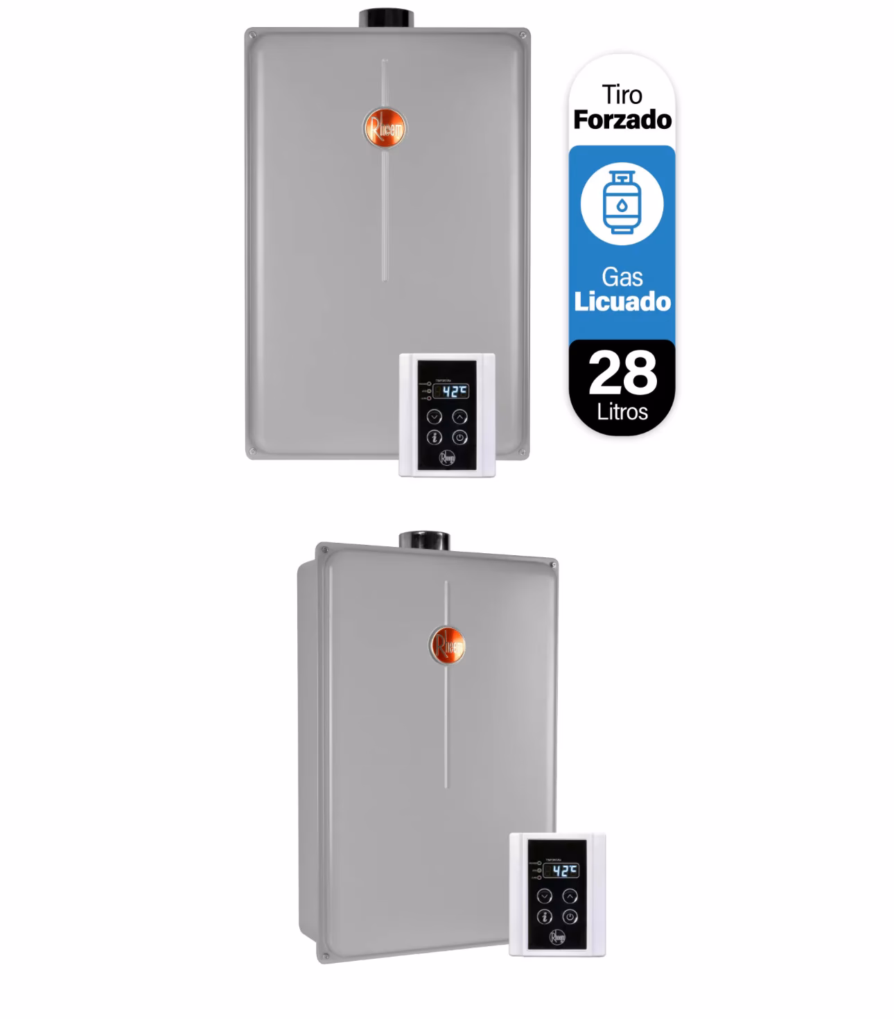 ¿Es recomendable instalar un calefón tiro forzado en un baño?