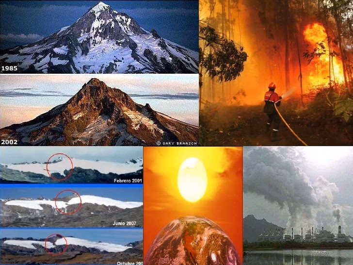 ¿Cómo afecta el cambio climático al calentamiento de la Tierra?