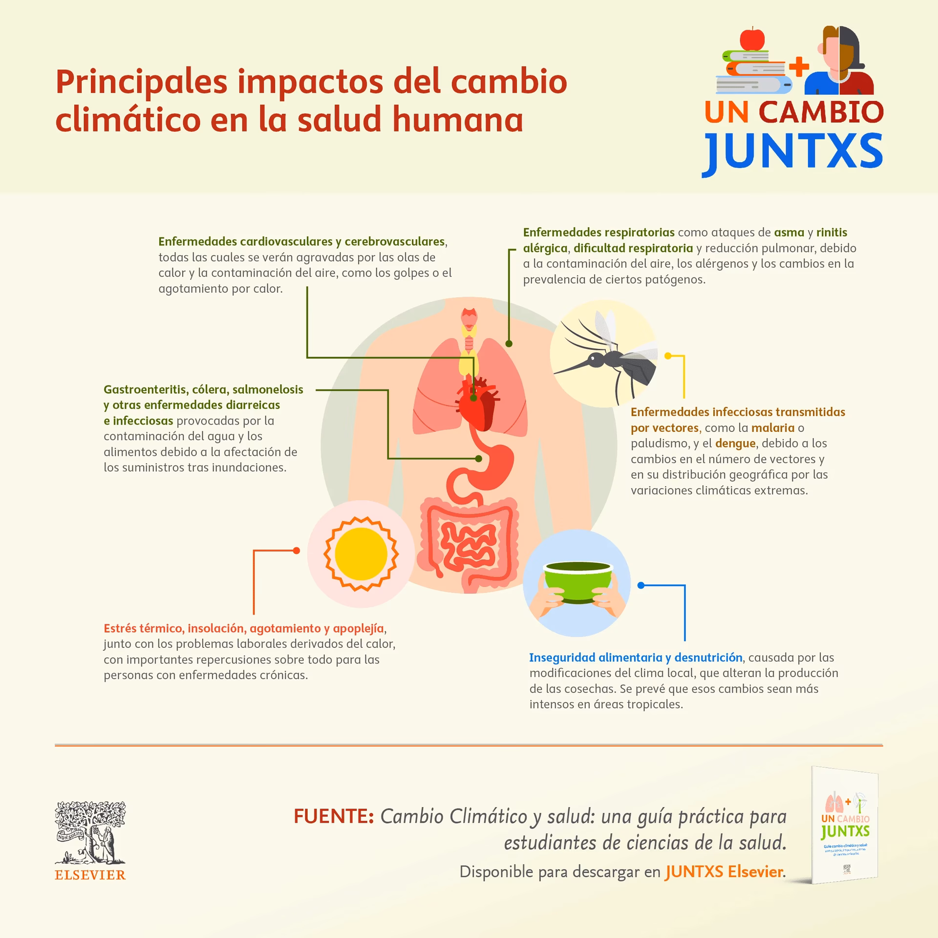 ¿Cómo afecta el cambio climático a la salud de la población?