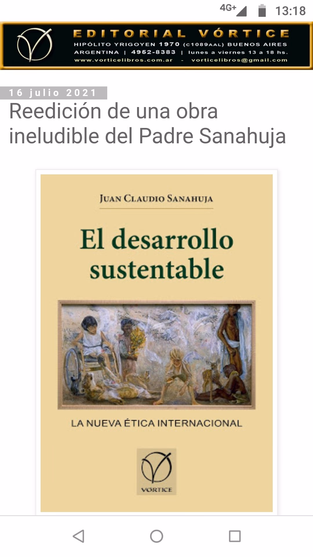 ¿Quién es el autor del desarrollo sustentable?