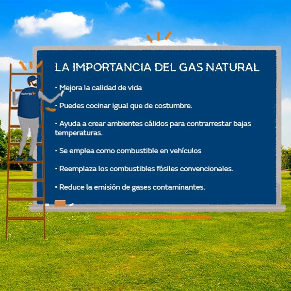 ¿Por qué el gas natural es un combustible más limpio?