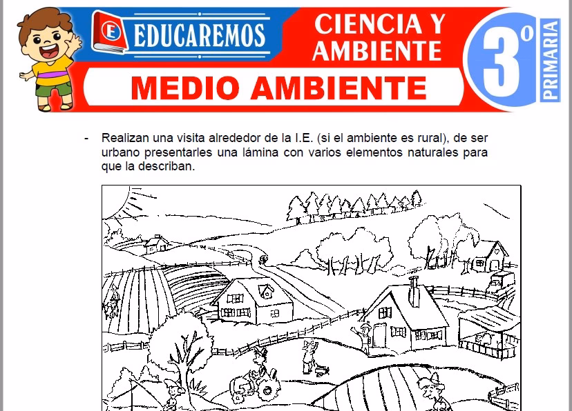 ¿Cuántos temas de ciencia y ambiente hay para tercer grado?