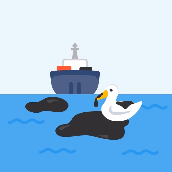 ¿Cómo se contamina el petróleo?