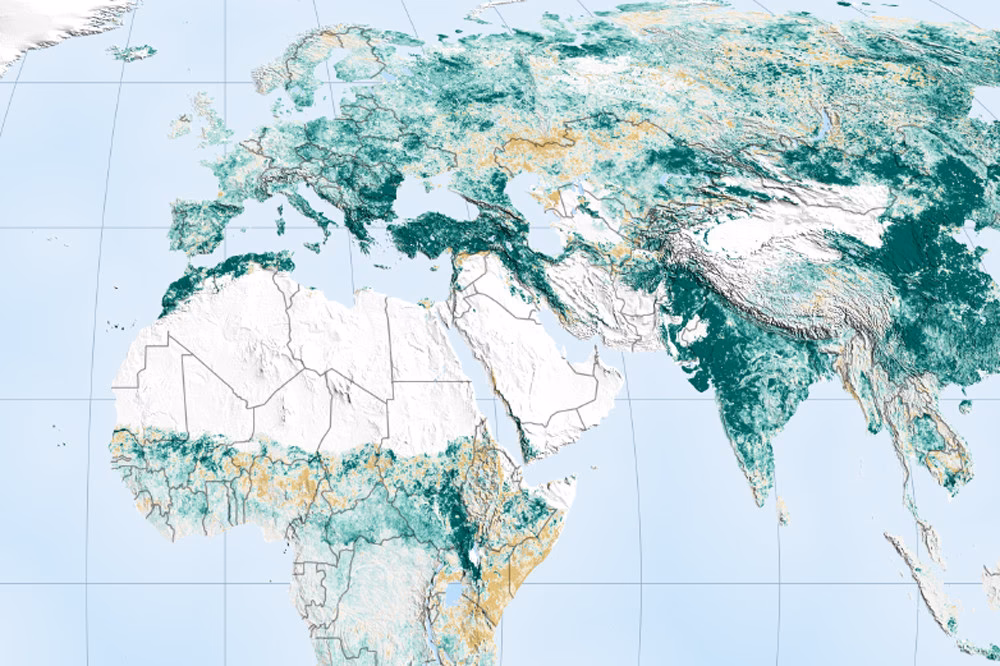 ¿Cómo se transmiten las imágenes de la Tierra desde el espacio?
