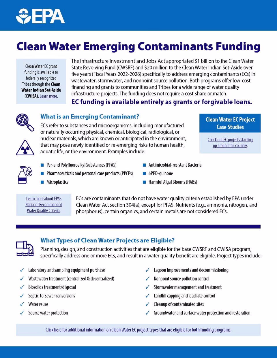 What are contaminants of emerging concern (CEC)?