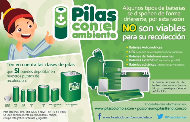 ¿Cómo manejan adecuadamente las pilas?