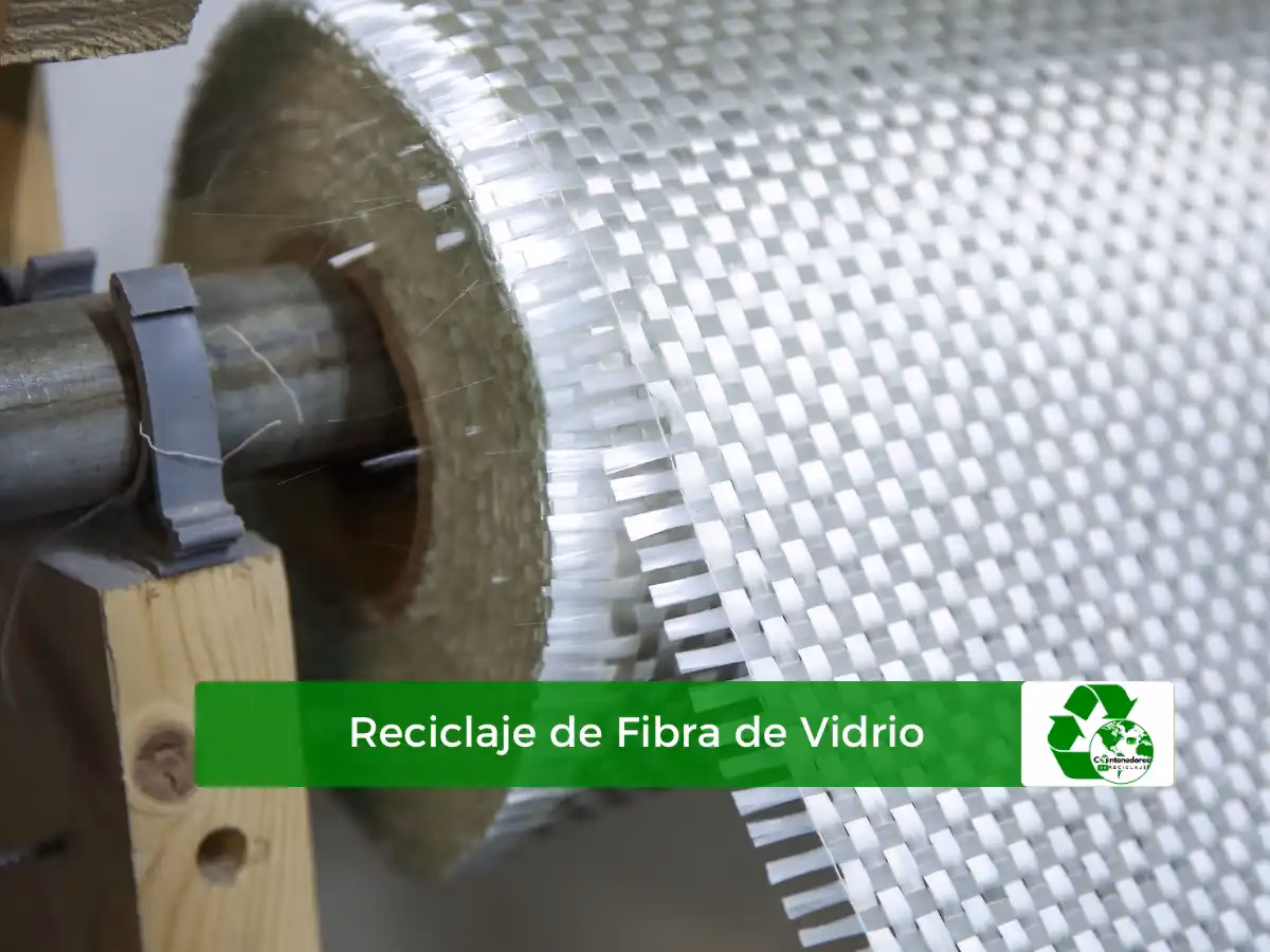 ¿Qué es reciclaje de fibra de vidrio?